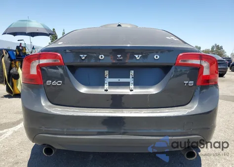 2013 Volvo S60 T5 from USA, damaged, VIN YV1612FS8D2194504